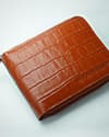 Luxury Series Men's Original Leather Wallet - Tan - Thumbnail 2