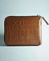 Luxury Series Men's Original Leather Wallet - Brown - Thumbnail 4