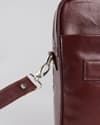 Executive Men's 100% Original Leather Large Briefcase - Rich Brown - Thumbnail 6