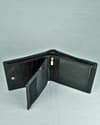 Chester - Men’s Original Leather Wallet (With 10 Card Slots) - Black - Thumbnail 1