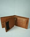 Chester - Men’s Original Leather Wallet (With 10 Card Slots) - Tan - Thumbnail 2