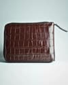 Luxury Series Men’s Original Leather Wallet (Cherry) - Thumbnail 4