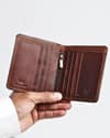 Aubrey - Men’s Original Leather Wallet - Vintage Brown - Thumbnail 2