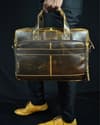 Vintage Series - 100% Original Leather (Laptop Bag) - Tan - Thumbnail 7