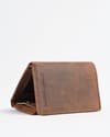 Dublin - Men’s Original Leather Trifold Wallet (Rugged Series) - Brown - Thumbnail 5