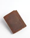 Dublin - Men’s Original Leather Trifold Wallet (Rugged Series) - Brown - Thumbnail 6