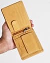 Cambridge - Men’s Original Leather Wallet (Rugged Series) - Tan - Thumbnail 8