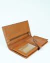 Lily - Women’s Original Leather Wallet - Tan - Thumbnail 2