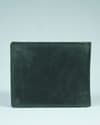 Harvard Men’s Original Leather Wallet (Rugged Series) - Green - Thumbnail 10