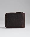 Tokyo Men’s Original Leather Wallet - (Rugged Series) - Croco Vintage Brown - Thumbnail 3