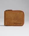 Tokyo Men’s Original Leather Wallet - (Rugged Series) - Tan - Thumbnail 1