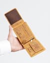 Cambridge (Limited Edition) Men’s Original Leather Wallet - Rugged Tan - Bike - Thumbnail 11
