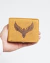 Cambridge (Limited Edition) Men’s Original Leather Wallet - Rugged Tan - Eagle - Thumbnail 4