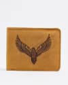 Cambridge (Limited Edition) Men’s Original Leather Wallet - Rugged Tan - Eagle - Thumbnail 10