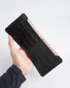 Heritage (Sleek Series) - Men’s Original Leather Wallet - Croco Black - Thumbnail 6