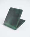 Heritage (Sleek Series) - Men’s Original Leather Wallet - Green - Thumbnail 3