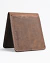 Heritage (Sleek Series) - Men’s Original Leather Wallet - Rugged Brown - Thumbnail 5