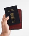 Oliver - Original Leather Sleek Passport  Holder (Brown and Cherry Blend) - Thumbnail 2