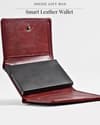 Gift For Men: Personalized Luxury Leather Wallet , Belt & Card Holder Set - Thumbnail 3