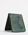 Cambridge (Limited Edition) Men’s Original Leather Wallet - (Rugged Green) - Deer - Thumbnail 9