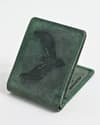 Cambridge (Limited Edition) Men’s Original Leather Wallet - (Rugged Green) - Eagle - Thumbnail 1
