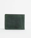 Cambridge (Limited Edition) Men’s Original Leather Wallet - (Rugged Green) - Lion - Thumbnail 3