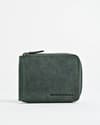 Tokyo Men’s Original Leather Wallet - (Rugged Series) - Green - Thumbnail 1