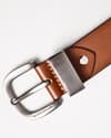 Jordan Men's Original Leather Belt  (Tan) - 28-44 - Thumbnail 5