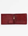 Cambridge Men’s Original Leather Wallet (Royal Cherry Salmon) - Thumbnail 5