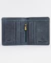 Aubrey - Men’s Original Leather Wallet - Blue - Thumbnail 1