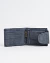Derby - Men’s Original Leather Wallet (Rugged Series) - Blue - Thumbnail 4