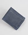 Dublin - Men’s Original Leather Trifold Wallet (Rugged Series) - Blue - Thumbnail 6