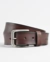 Frankfurt - Men's Original Leather Belt  (Brown) - 28 - Thumbnail 2