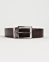 Brazil - Men's Original Leather Belt  Reversible (Black & Brown) - 28-44 - Thumbnail 7