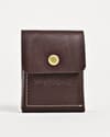 Milton - Men’s Original Leather Minimalist Wallet (Luxury Cherry) - Thumbnail 1