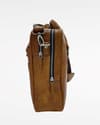Executive Men's Original Leather Briefcase (Brown) - Thumbnail 5