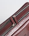 Executive Men's Original Leather Briefcase  (Croco Rich Brown) - Thumbnail 10