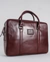 Executive Men's Original Leather Briefcase (Rich Brown) - Thumbnail 1