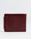 Derby - Men’s Original Leather Wallet (Brown & Cherry Blend) - Thumbnail 8