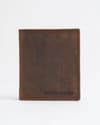 Hyde Men’s Original Leather Wallet (Rugged Brown) - Thumbnail 3