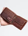 Cambridge - Men’s Original Leather Wallet (Vintage Brown) - Thumbnail 2