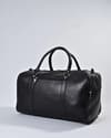 Classic Traveller - Original Leather Travel Bag (Black) - Thumbnail 1