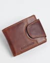 Derby - Men’s Original Leather Wallet (Vintage Brown) - Thumbnail 1