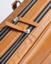 Executive Men's Original Leather Briefcase  (Rich Tan) - Thumbnail 11