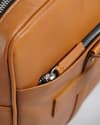 Executive Men's Original Leather Briefcase  (Rich Tan) - Thumbnail 8