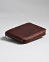 Tokyo Men’s Original Leather Zipper Wallet (Vintage Brown) - Thumbnail 8
