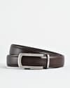 Oxford Men's Original Leather Belt  (Brown) - 28-44 - Thumbnail 6
