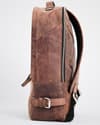 The Everyday Transit  - Men's Original Leather BackPack (Rugged Brown) - Thumbnail 2