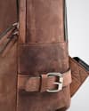 The Everyday Transit  - Men's Original Leather BackPack (Rugged Brown) - Thumbnail 8