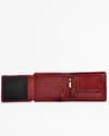 Cambridge Men’s Original Leather Wallet (Royal Cherry Salmon) - Thumbnail 4